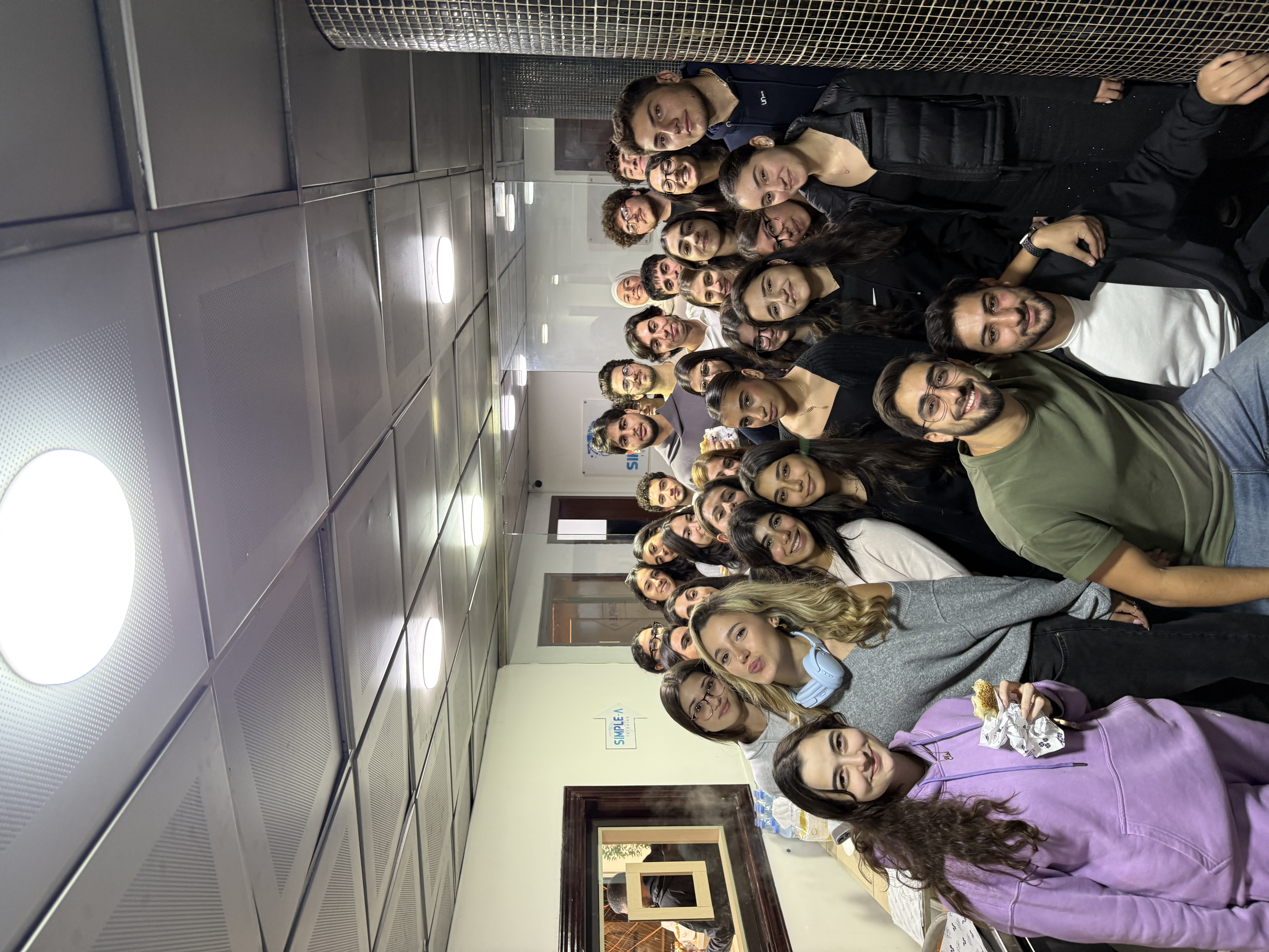 Students collaborating during a tutoring session in Lebanon