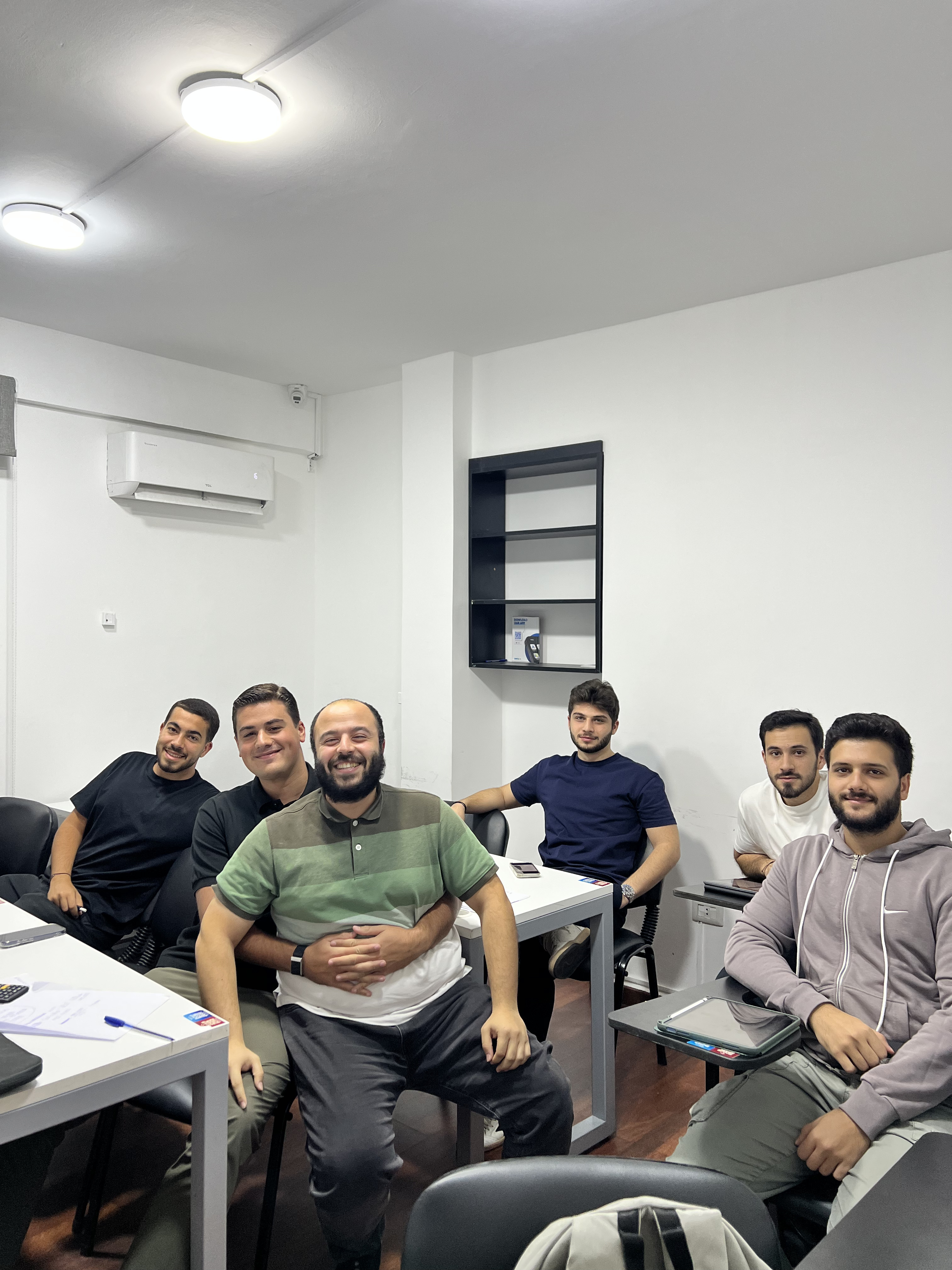 Simple A tutors and students in Lebanon